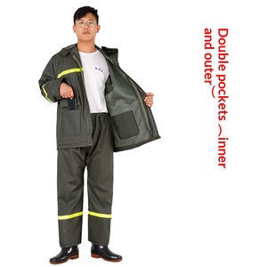 Traje Impermeable Grueso y Resistente al Viento para Ciclismo, Pantalones de Lluvia para Niños, Protección Completa del Cuerpo, Resistente a las Manchas, Duradero, Anti-Lluvia Intensa - Product Image 6