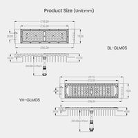 Projecteurs LED à module SMD2835 50W DC48V à très haute luminosité, indice de protection IP65, blanc naturel, 8000lm, garantie 3 ans pour le sport