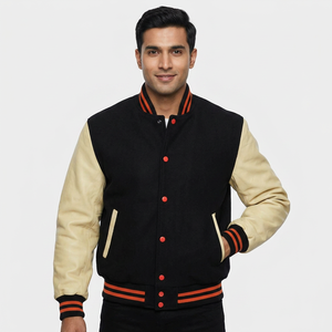 Veste de baseball pour homme à prix abordable, légère, fabriquée au Pakistan, avec logo personnalisé imprimé, directement de l'usine - Product Image 1