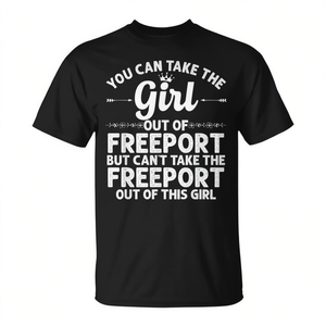 T-shirt Girl Out Of Freeport Illinois Home Roots Usa - Product Image 2