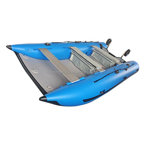 Thuyền catamaran bơm hơi gấp gọn nhẹ CE với sàn khí DWF - Product Image 6