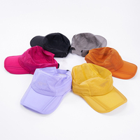 Casquette Snapback à visière incurvée sportive et tendance à 7 panneaux, logo brodé personnalisé, unisexe, respirante, imperméable