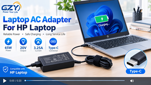 65W Laptop Adapter 20V 3.25A Type-C <b>USB</b>-C <b>Charger</b> Power Supply for Notebook PC Fireproof Material Computer AC DC Adapter - Product Image 3