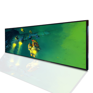 Siêu thị mỏng kỹ thuật số biển Kệ cạnh màn hình quảng cáo dải siêu rộng <span class=keywords><strong>LCD</strong></span> màn hình kéo dài thanh hiển thị - Product Image 1