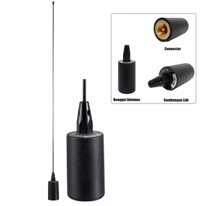 Antenne mobile omnidirectionnelle VHF PO150 Black Whip 136-174 MHz avec connecteur PL259 - Product Image 2