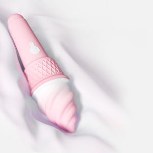 Kleiner Kegel weiblicher Vibrator Eis am Stiel Eiscreme geformtes Masturbation gerät für Körper vergnügen Emotionales Spielzeug für Orgasmus - Product Image 1