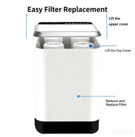 Filtre à eau pour robinet en ABS écologique, purificateur d'eau multi-étapes, filtre à eau domestique pour cuisine