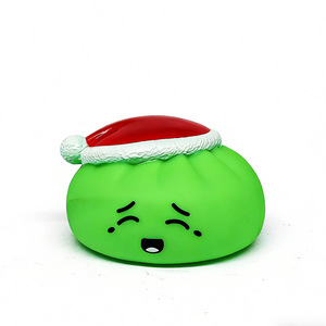 Juguete Blandito con Forma de Gorro Navideño Simulado RXS para Aliviar el Estrés, Divertido Gadget para Adultos, Juguete Colorido con Sonido para Aliviar el Estrés - Product Image 5