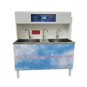 Machine à laver commerciale à double ou simple bac pour chaussures, baskets en toile et tissus à mailles - Product Image 2