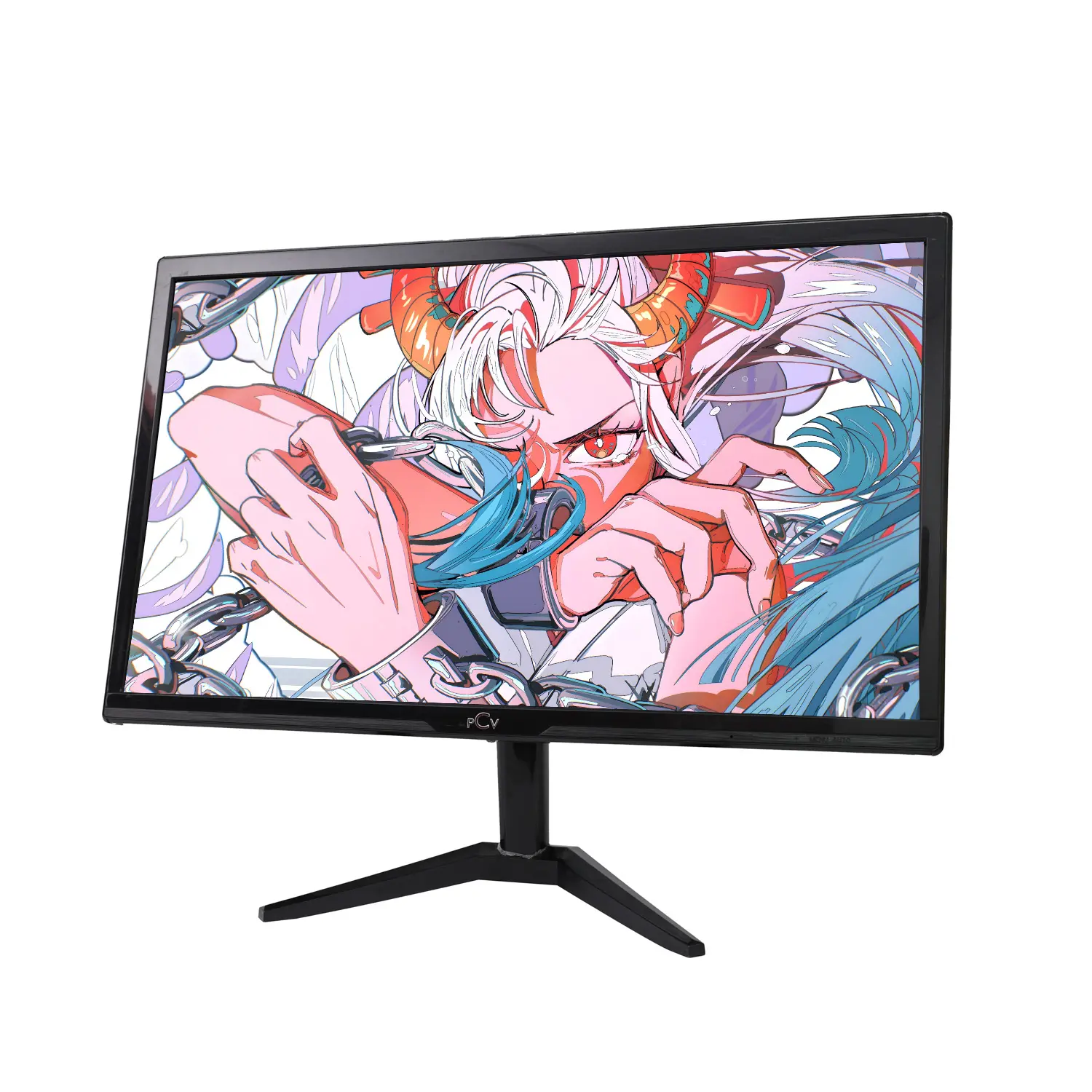 Monitor PC LCD pabrik OEM langsung 19 21.5 23.8 27 32 inci layar baru diperbarui FHD VA IPS