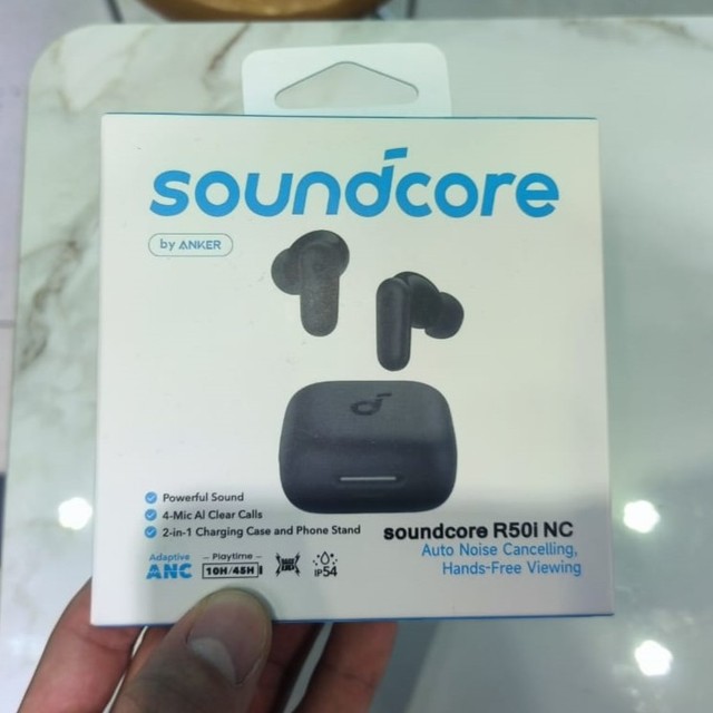 Noise-canceling Headphones Wireless bluetooth Original Soundcore Headphones Anker Soundcore R50i Nc Earbuds Soundcore by Anker