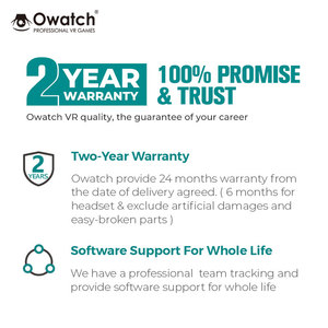 เครื่องเล่นเกมจำลองการบิน Owatch VR Storm หมุนได้ 360 องศา ให้ประสบการณ์เสมือนจริงแบบสมจริง พร้อมเก้าอี้เล่นเกม <span class=keywords><strong>2</strong></span> ที่นั่ง เครื่องเล่นเกมเสมือนจริง 9D - Product Image 6