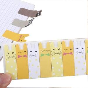 Segnalibri Adesivi Personalizzabili Unici e Originali a Forma di Animali Domestici Kawaii, Note Adesive Stampabili - Product Image 6
