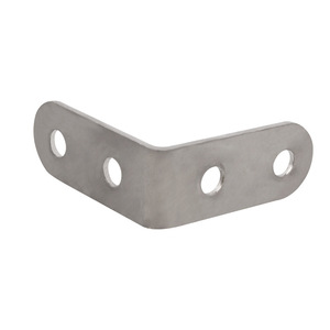Soporte de ángulo de acero inoxidable, soporte de estante en forma de L de 90 grados, conector de esquina para muebles, muebles duraderos para el hogar - Product Image 4