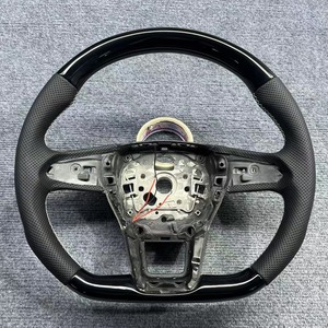 Volant en fibre de carbone brillant pour <span class=keywords><strong>Audi</strong></span> A6 C7 Allroad A7 <span class=keywords><strong>Sportback</strong></span> <span class=keywords><strong>A8</strong></span> L - Product Image 6