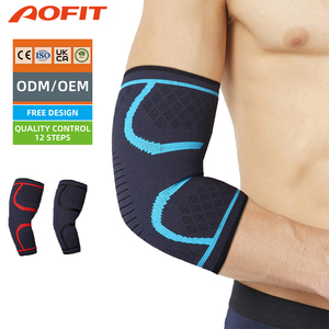 Aofit – Manchon de compression respirant en nylon pour coude, avec logo personnalisé, pour le sport et le <span class=keywords><strong>tennis</strong></span> - Product Image 1