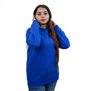 เสื้อสเวตเชิ้ตคอกลมผู้หญิงรุ่นใหม่ ผ้าฝ้ายเนื้อนุ่ม แขนยาว สวมใส่สบาย ผลิตโดย OEM ผู้ผลิตและผู้จัดจำหน่ายขายส่ง - Product Image 1