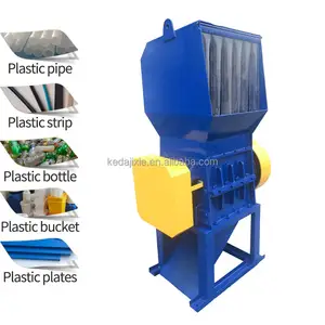 China making waste scrap used ldpe pp hdpe pe film plastic crusher crushing grinder grinding machine