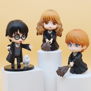 Juego de 6 Figuras de Acción de PVC de la Academia Mágica, Nuevo Estilo, Figuras de Anime, Regalo para Niños, Adorno de Escritorio - Product Image 2