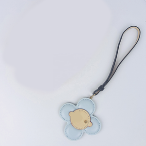 Llavero de coche con colgante a cuadros de girasol, accesorio de bolso de alta gama, superventas - Product Image 5