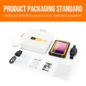 OEM t71ex 7 inch gồ ghề máy tính bảng PC ánh sáng cao NFC đọc Nhà Văn không dây máy quét mã vạch Quad Core 2200nits GSM công nghiệp MTK - Product Image 5