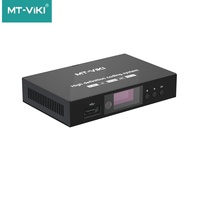 Encodeur-Décodeur Vidéo HD 4K 30Hz Professionnel, Prise en Charge de Toutes les Principales Plateformes de Diffusion en Direct, Effet d'Overlay