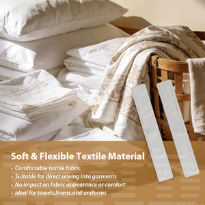 Étiquette RFID UHF pour blanchisserie, textile flexible, imperméable, résistante aux hautes températures, pour blanchisserie industrielle et commerciale - Product Image 4