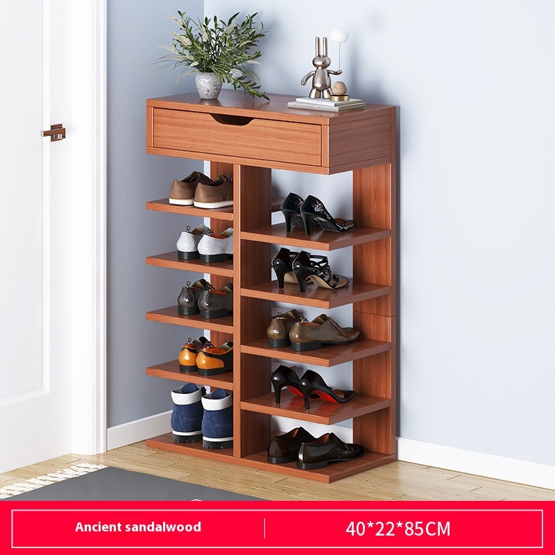 6-layer antique sandalwood color 85cm