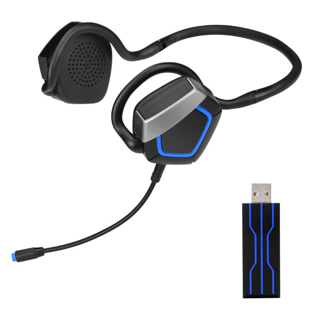 2.4Ghz Ear Hook Wireless Gaming Headset with Mic Headphone for Computer / Laptop / PS4 /PS5 / Nintendo Switch