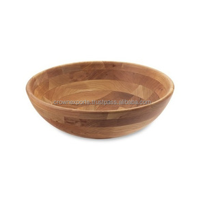Ensembles de bols de service décoratifs en bois de manguier pour table vaisselle saladiers ensemble de bols en bois élégants - Product Image 3