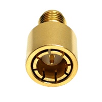 Adaptador Rápido SMA Macho a Hembra, Conector Coaxial RF de Empuje Rápido para Pruebas de Señal y Conectores de Prueba de Ajuste