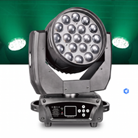 Projecteur de scène à tête mobile LED RGBW 300W haute luminosité, 16/24 canaux, gradation 0-100%, contrôle DMX512 pour spectacles DJ