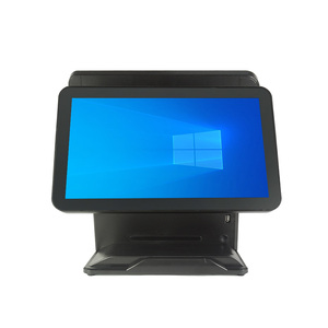 Jsj62k đen màn hình kép cửa sổ tất cả trong một màn hình cảm ứng POS Tiền mặt đăng ký - Product Image 1