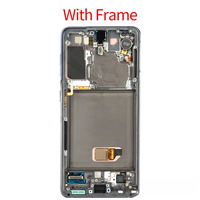 LCD ekran ve çerçeve ile Samsung Galaxy S21 artı G996 ekran için yüksek kaliteli orijinal OLDE telefon ekranı