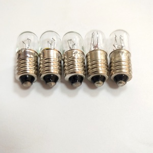 T10x28mm <span class=keywords><strong>E10</strong></span> vít cơ sở 6. 3v3w, 6. 5v0.15a, 6v3w thiết bị hàng hải Chỉ Số bóng đèn - Product Image 1