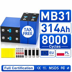 Nouvelle Arrivée 2026 - Batterie de Stockage d'Énergie LiFePO4 MB31 314Ah 3.2V - Cellule LiFePO4 314Ah pour Énergie Solaire et Systèmes de Stockage d'Énergie (ESS) - Product Image 1