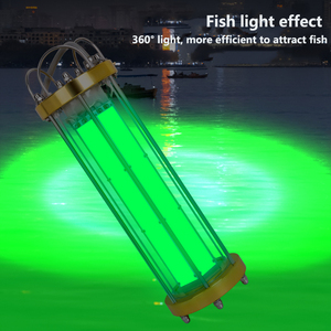 Công Suất Cao IP68 Thuyền Đánh Cá Ánh Sáng 1000W <span class=keywords><strong>LED</strong></span> Tầm Nhìn Ban Đêm 100M Dưới Nước Màu Xanh Lá Cây Phát Ra Màu Sắc Có Thể Sạc Lại 15000 Lumens 50000 - Product Image 4