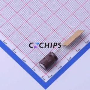 EKY-500ETD101MHB5D ตัวเก็บประจุอลูมิเนียมอิเล็กโทรไลติกผ่านรู D8xL11.5mm 100uF 20% 50V 555mA-100kHz - Product Image 2