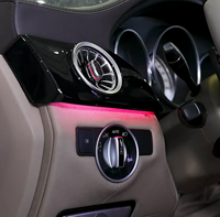 Pour Mercedes CLS W218 2012-2017 : Éclairage d'ambiance 4D, tweeter rotatif, cache-haut-parleur de ventilation intérieur de voiture, amélioration de l'éclairage