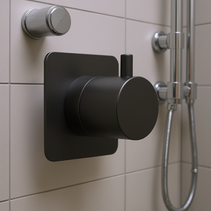 Válvula de control de volumen Master 3/4 de metal fundido con manija de latón ajustable para sistemas de agua - Product Image 2