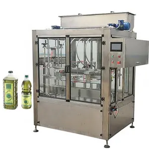 2022 Hot Sale Automatische Flasche Essbares Kochen Gemüse Sonnenblume Olive Kokosnuss Senf Erdnuss Salat Öl Füll maschine