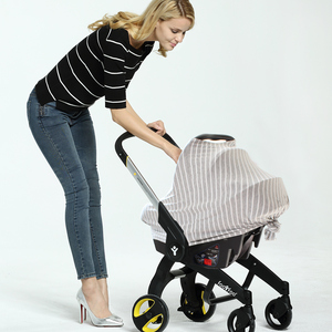 Bio personnalisé hiver chaud extensible bébé siège auto siège auto coussin d'allaitement écharpe sangle d'allaitement housse - Product Image 6