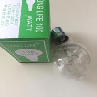 Ampoule à incandescence chinoise longue durée de vie 220V B22 E27 Ampoule transparente/givrée 60W 100W 200 WATT
