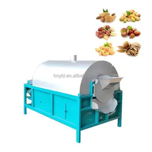 Commercial Electric Groundnut Grain Cocoa Roster Cashew Bean Seed Peanut Nut Roast Roaster Machine