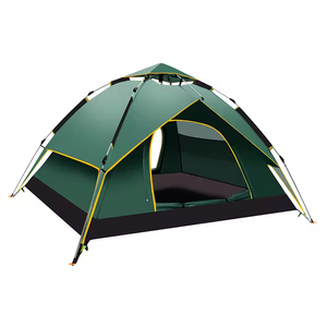 Carpa de Camping Oxford Automática KaraQoton HT-2265, Venta al por Mayor de Fábrica, Doble Capa, para 3-4 Personas, Portátil, <span class=keywords><strong>Impermeable</strong></span> y <span class=keywords><strong>Plegable</strong></span> - Product Image 1