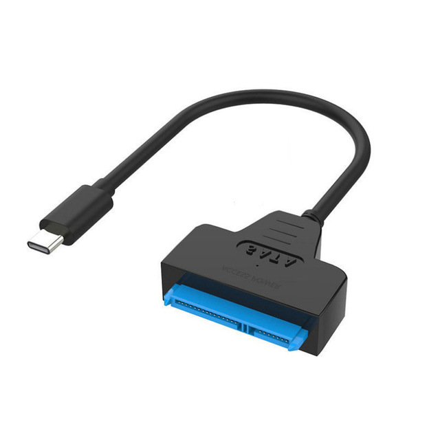 CE ROHS USB3.1 Type-C SATA Cable PVC Pure Copper Conductor Support 2.5 Inches External HDD SSD Adapter Computer Connector