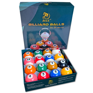 Billes <span class=keywords><strong>de</strong></span> <span class=keywords><strong>billard</strong></span> <span class=keywords><strong>de</strong></span> haute qualité 5A 52,5 mm One-eyed Dragon Pool Crystal Ball, jeu complet <span class=keywords><strong>de</strong></span> 16 billes pour <span class=keywords><strong>billard</strong></span> américain - Product Image 1