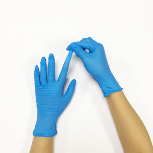 Gants jetables en nitrile noir extra durables 6 mil, sans poudre, antidérapants, hypoallergéniques, poignets froncés, bouts de doigts texturés, usage général - Product Image 5