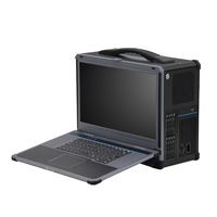 PC industriel embarqué EVAK 17.3 HD, extrêmement robuste, ordinateur portable enregistreur de diffusion, châssis pour station de radio, en stock