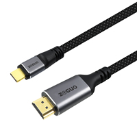 Câble USB C vers HDMI ZOGUO 8K 60Hz 4K 120Hz HDR Type C vers HDMI